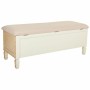 Banqueta Alexandra House Living Beige Esponja Madera de abeto 43 x 48 x 120 cm