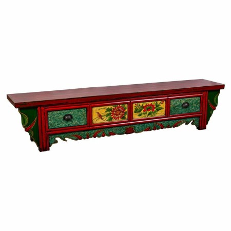 Tiroirs polyvalents Alexandra House Living Rouge Bois 32 x 42 x 157 cm