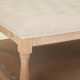 Banqueta Alexandra House Living Crema Goma Madera 78 x 48 x 110 cm