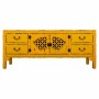 Tiroirs polyvalents Alexandra House Living Jaune Bois d'épicéa Bois MDF 40 x 50 x 120 cm