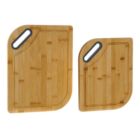 Planche à découper DKD Home Decor Bambou (2 pcs)