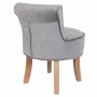 Banquette Alexandra House Living Gris Velours Caoutchouc 46 x 58 x 45 cm