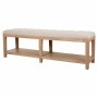 Banqueta Alexandra House Living Gris Crema 38 x 51 x 150 cm