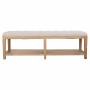 Banqueta Alexandra House Living Gris Crema 38 x 51 x 150 cm