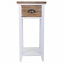 Table de Nuit Alexandra House Living Blanc 30 x 63 x 30 cm