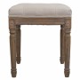 Banquette Alexandra House Living Beige Caoutchouc Bois 41 x 48 x 41 cm