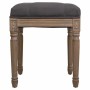 Banqueta Alexandra House Living Gris Goma Madera 41 x 48 x 41 cm