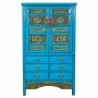 Armoire Alexandra House Living Bleu Bois 43 x 170 x 100 cm