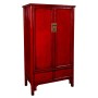 Armario Alexandra House Living Rojo Madera Madera de olmo 69 x 182 x 101 cm