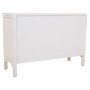 Aparador Alexandra House Living Blanco Ratán Madera de abeto 36 x 73 x 106 cm