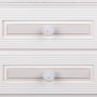Mesita de Noche Alexandra House Living Blanco 28 x 69 x 38 cm