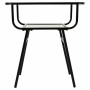 Mesita de Noche Alexandra House Living Negro 35 x 65 x 60 cm