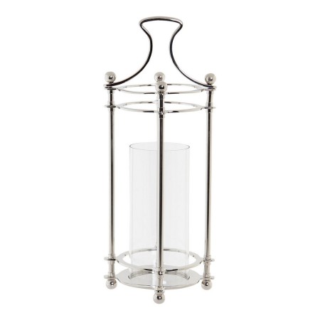 Bougeoir DKD Home Decor Aluminium Verre (22 x 22 x 59 cm)