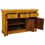 Buffet Alexandra House Living Jaune Fer Bois de manguier 45 x 96 x 147 cm