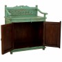 Buffet Alexandra House Living Vert Fer Bois de manguier 42 x 85 x 70 cm