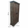 Armoire Alexandra House Living Marron Bois Recyclé 45 x 220 x 121 cm