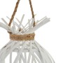 Bougeoir DKD Home Decor Blanc Bois Bambou (25 x 25 x 25	 cm)