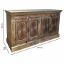 Buffet Alexandra House Living Marron Bois de manguier 38 x 84 x 197 cm