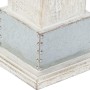 Bougeoir DKD Home Decor Blanc Bois de manguier (16.5 x 16.5 x 76 cm)