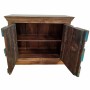 Buffet Alexandra House Living Bleu Bois de manguier 49 x 90 x 117 cm