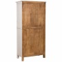 Armario ropero Alexandra House Living Blanco Madera de mango 93 x 192 x 45 cm