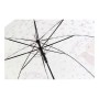 Parapluie DKD Home Decor Rose Transparent Acier inoxydable PoE