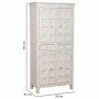 Armario ropero Alexandra House Living Blanco Madera de mango 93 x 192 x 45 cm