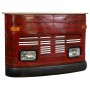 Bar porte-bouteilles Alexandra House Living Drive Rouge 47 x 105 x 153 cm