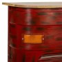 Bar porte-bouteilles Alexandra House Living Drive Rouge 47 x 105 x 153 cm