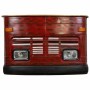 Bar porte-bouteilles Alexandra House Living Drive Rouge 47 x 105 x 153 cm