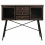 Buffet Alexandra House Living Marron Métal 42 x 100 x 122 cm