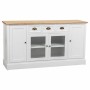 Buffet Alexandra House Living Blanc Marron Alliage de Zinc Bois MDF 40 x 80 x 150 cm