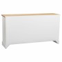 Buffet Alexandra House Living Blanc Marron Alliage de Zinc Bois MDF 40 x 80 x 150 cm