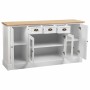 Buffet Alexandra House Living Blanc Marron Alliage de Zinc Bois MDF 40 x 80 x 150 cm