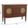 Buffet Alexandra House Living Marron Naturel Rotin Bois d'épicéa 40 x 78 x 106 cm