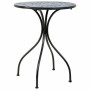 Conjunto de Mesa con 2 Sillas Alexandra House Living Negro 60 x 75 x 60 cm