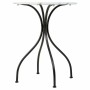 Conjunto de Mesa con 2 Sillas Alexandra House Living Blanco Negro 60 x 75 x 60 cm