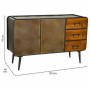 Buffet Alexandra House Living Marron Fer 40 x 75 x 120 cm