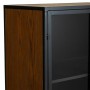 Armoire Alexandra House Living Marron verre Bois d'épicéa Bois MDF 35 x 155 x 64 cm