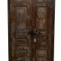 Armoire Alexandra House Living Marron polystyrène Bois de manguier 40 x 225 x 101 cm