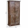 Armoire Alexandra House Living Brun foncé Bois de manguier 40 x 90 x 180 cm