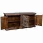 Buffet Alexandra House Living Blanc Marron Bois de manguier 40 x 180 x 80 cm