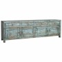 Buffet Alexandra House Living Noir Vert Bois de manguier 40 x 70 x 240 cm