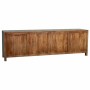 Buffet Alexandra House Living Noir Vert Bois de manguier 40 x 70 x 240 cm