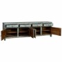 Buffet Alexandra House Living Noir Vert Bois de manguier 40 x 70 x 240 cm