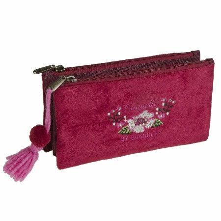 Portatodo Triple Coquette 16007090700 Fucsia 21 x 11 x 5 cm