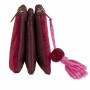 Portatodo Triple Coquette 16007090700 Fucsia 21 x 11 x 5 cm