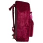 Cartable Coquette 16090090700 Fuchsia 32 x 42 x 17 cm Velours