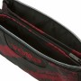 Trousse Fourre-Tout Triple Totto AC52ECO012-2310Z-5C5 Noir Rouge