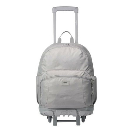 Mochila Escolar con Ruedas Totto MA03TKI003-23100-G78 Gris